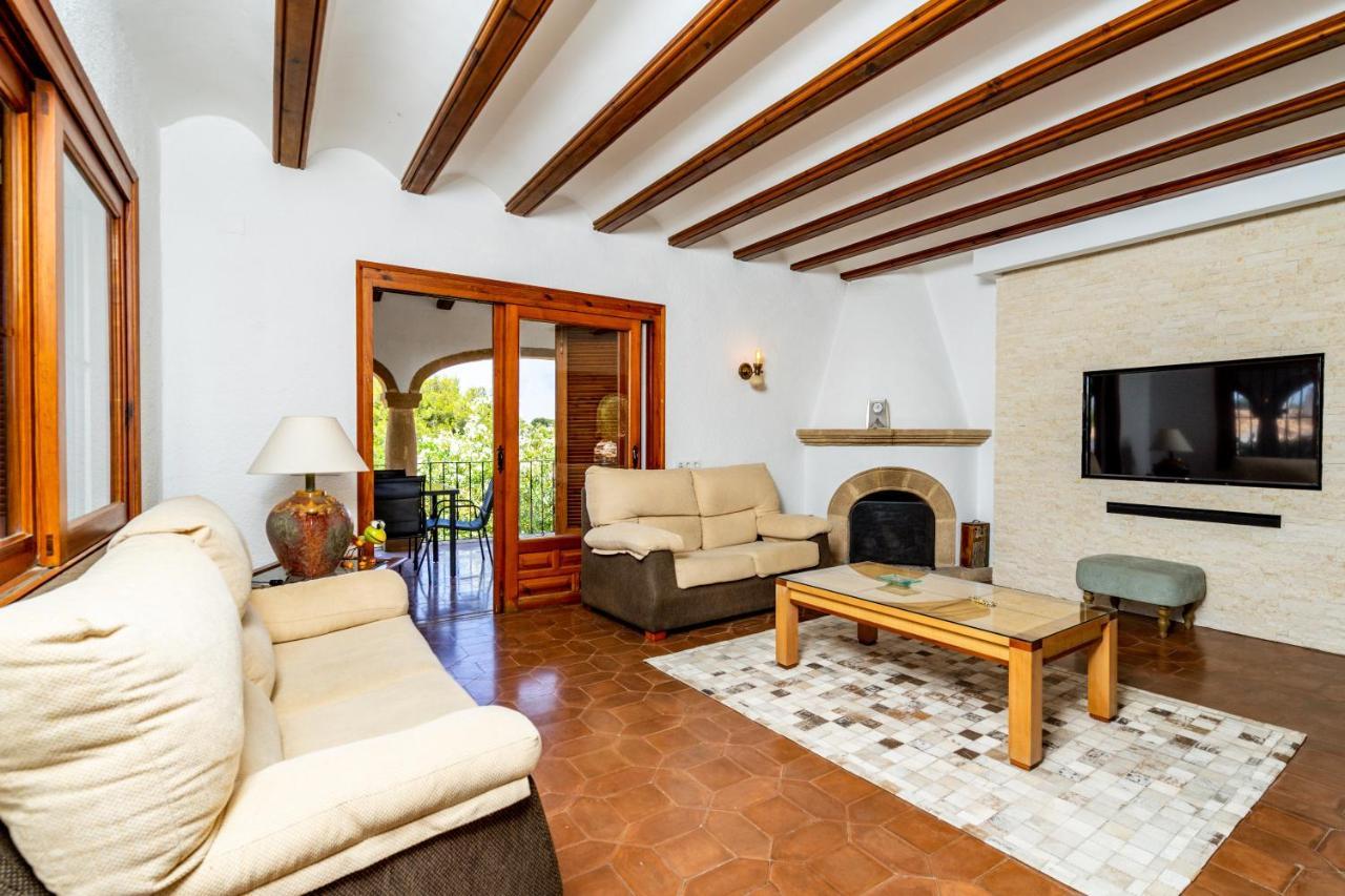 Mediterranean Villa With Amazing Views Jávea Eksteriør billede