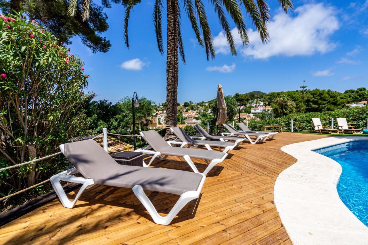 Mediterranean Villa With Amazing Views Jávea Eksteriør billede